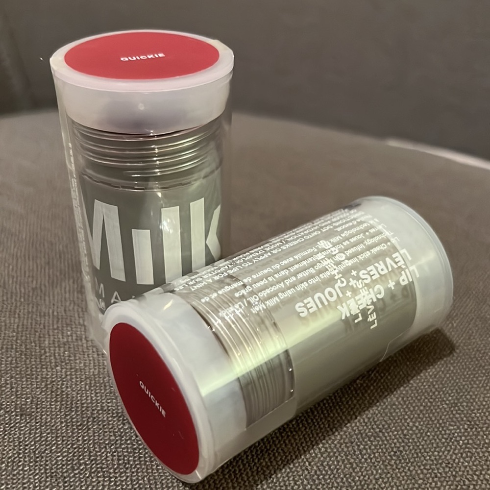 - 2 Milk Makeup * Lip & Cheek Sticks - 2 for $18 - Quickie * each 1oz - Picture 2 of 6